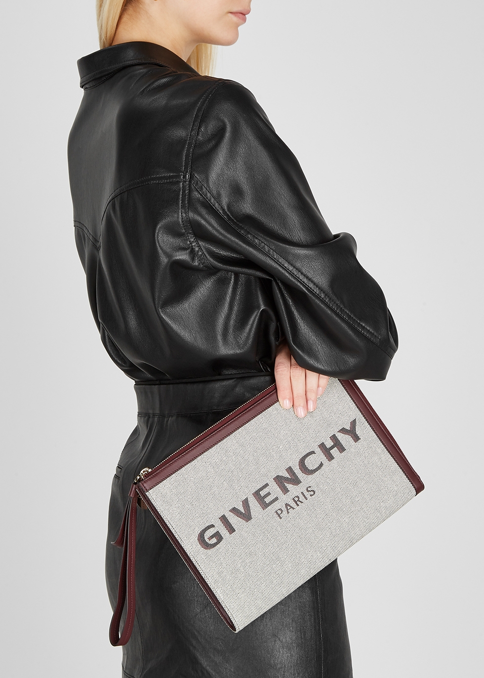 Givenchy Bond large logo-print canvas 