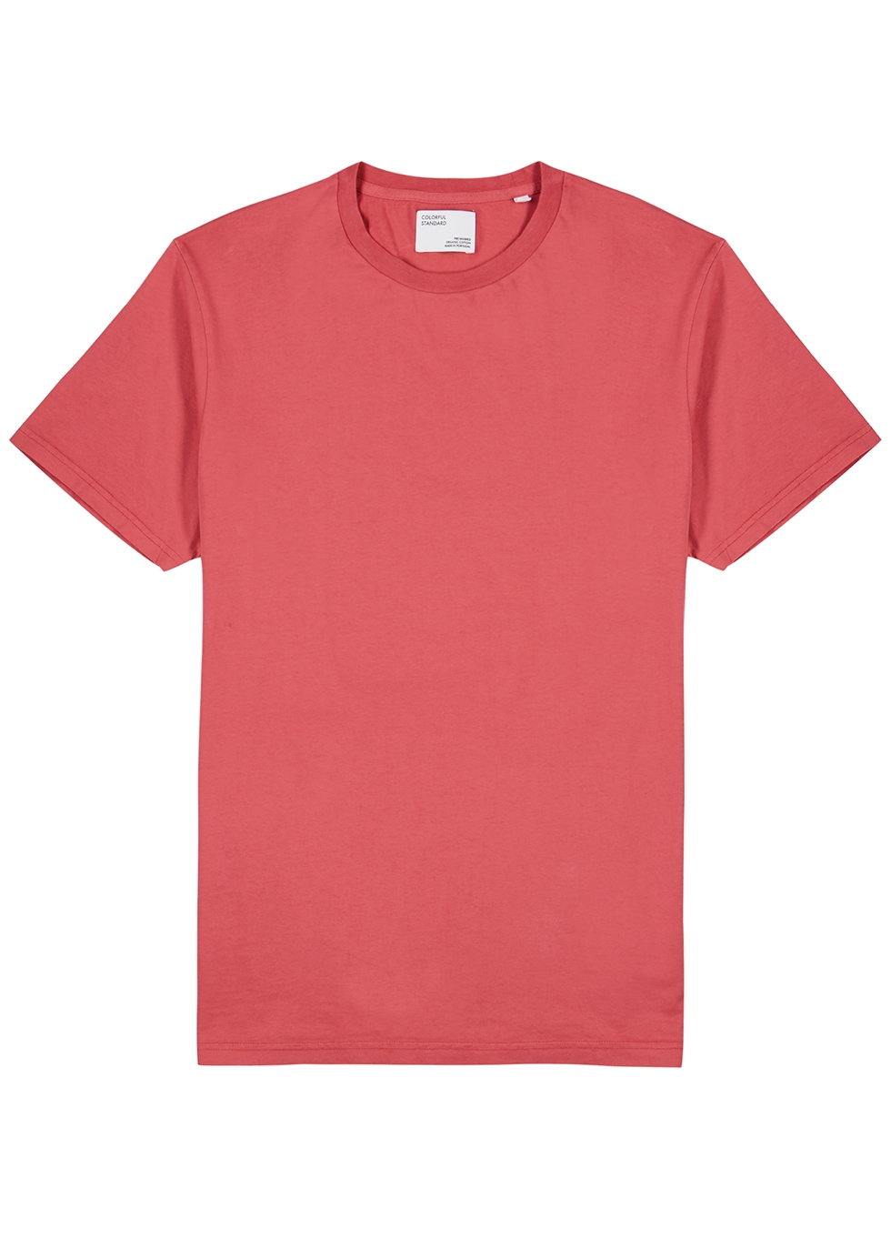 COLORFUL STANDARD Navy cotton T-shirt