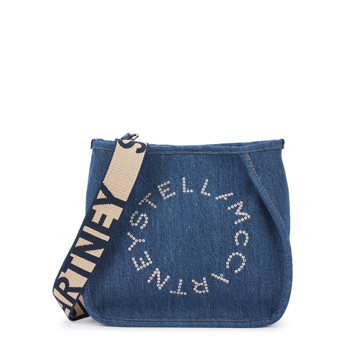 Stella Mccartney Stella Logo Mini Denim Cross-body Bag | ModeSens