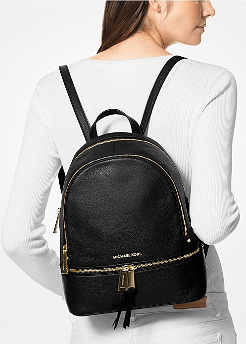 MICHAEL Michael Kors Rhea medium leather backpack - Harvey Nichols