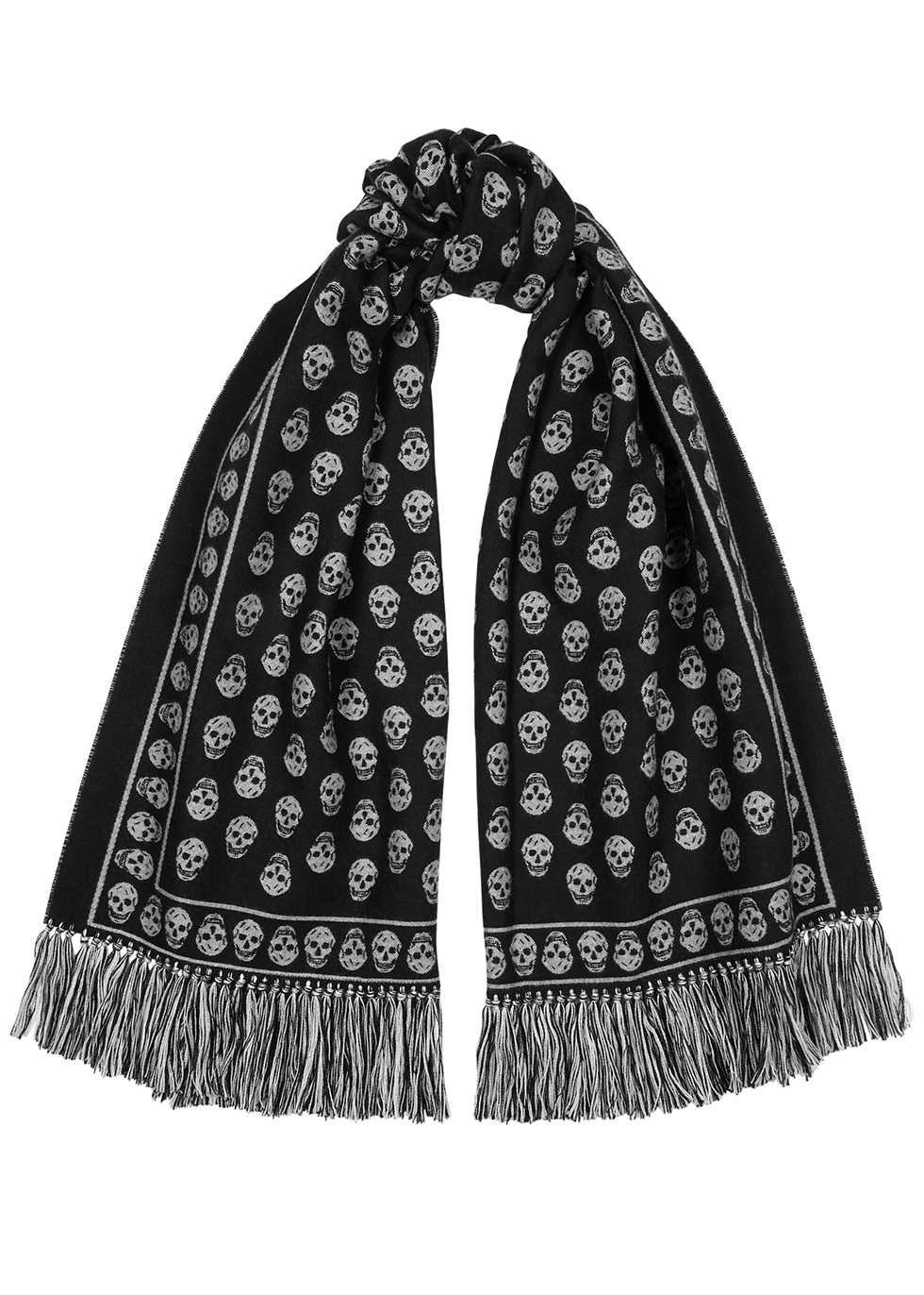 alexander mcqueen wool shawl