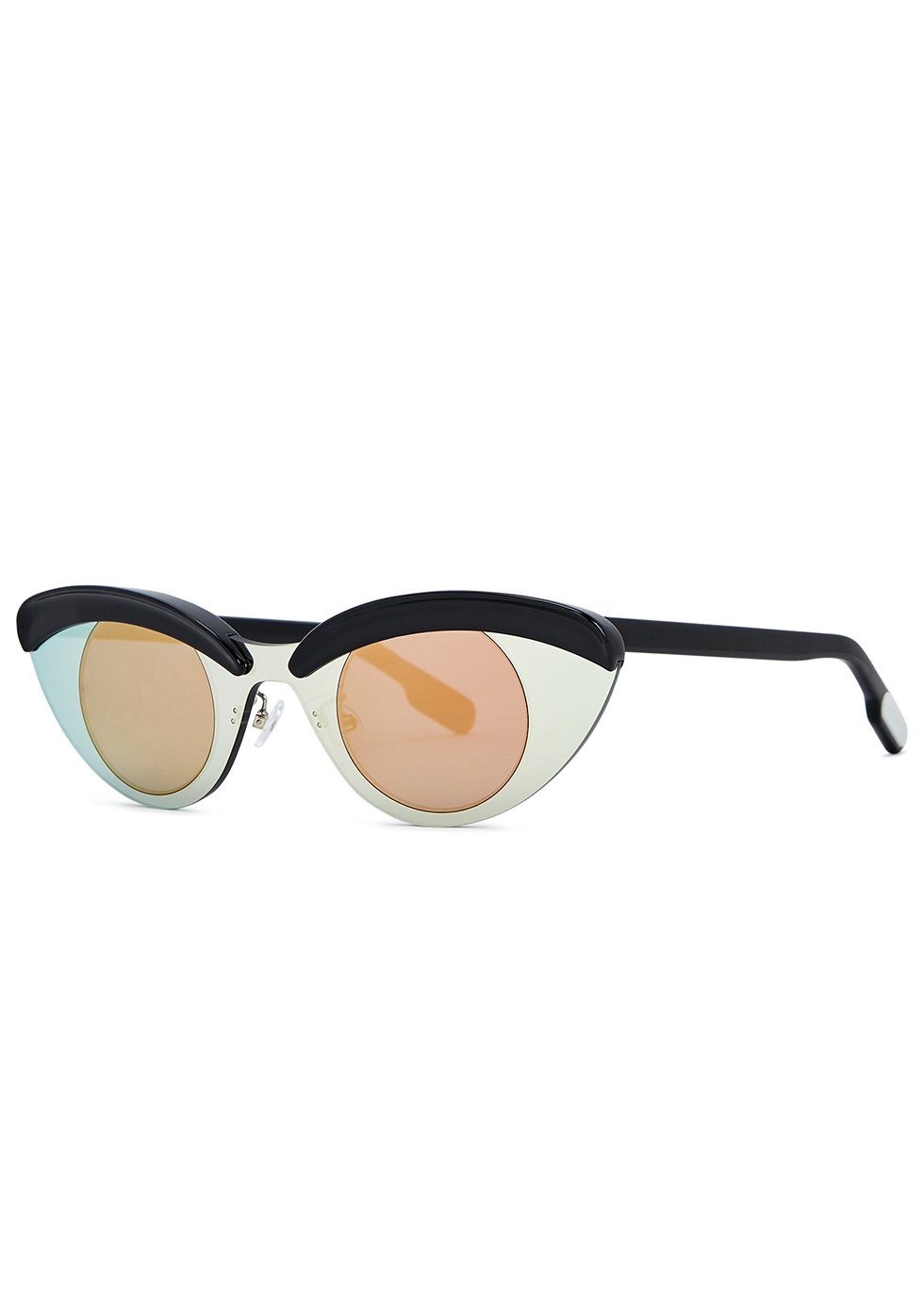 Kenzo Black cat-eye sunglasses - Harvey 