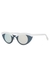 White cat-eye sunglasses - Kenzo