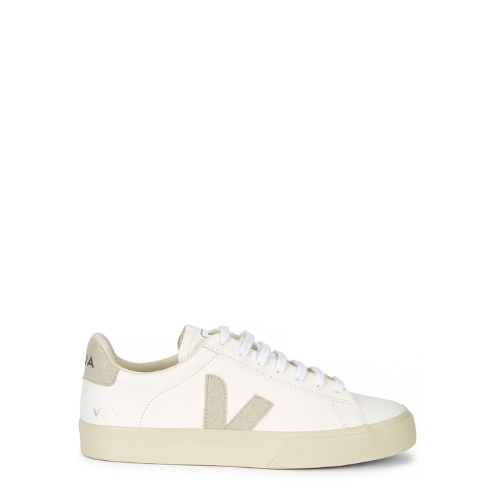 Veja Campo White Leather Trainers