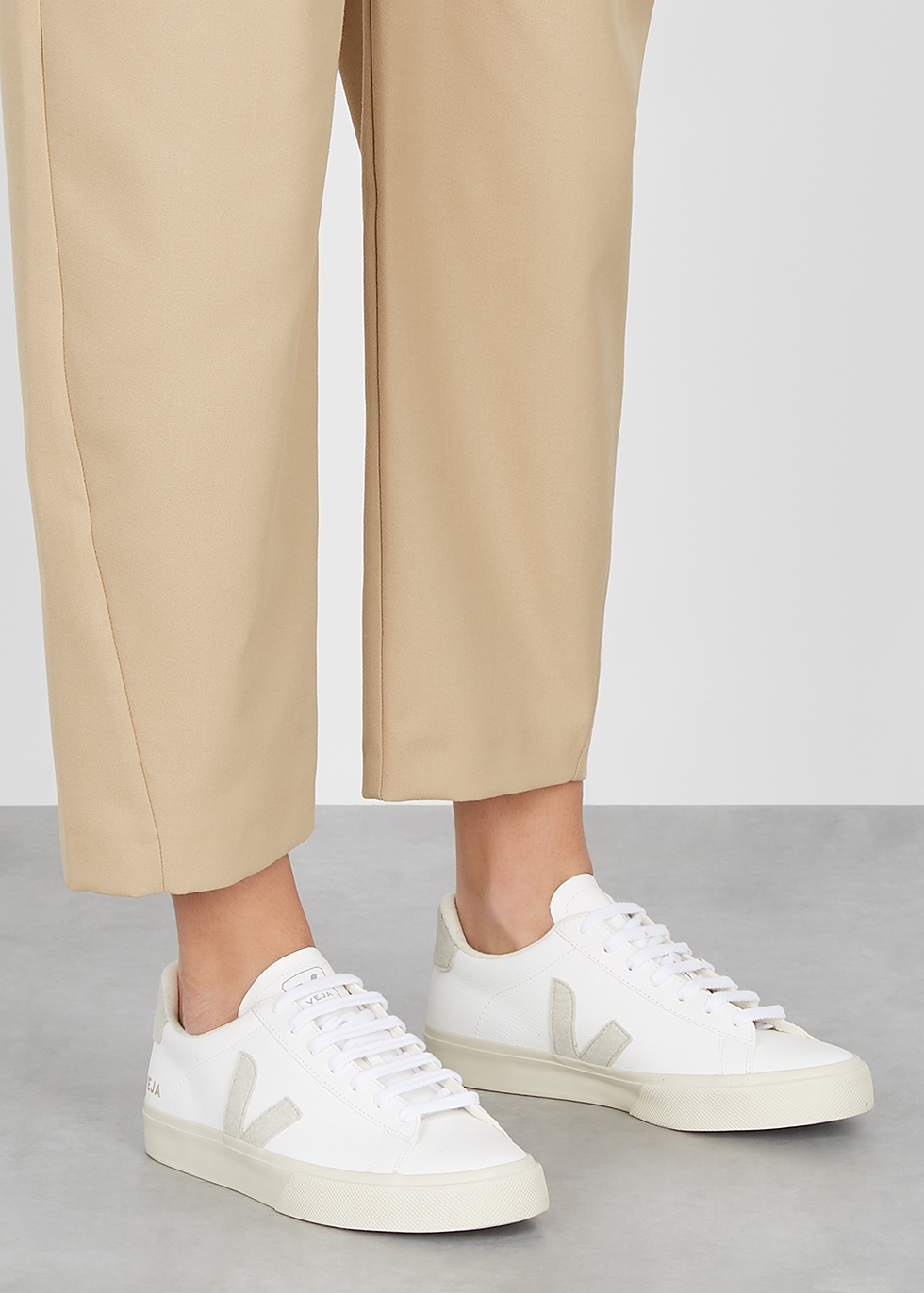 Veja Campo white leather sneakers 