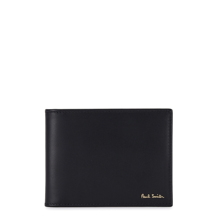 PAUL SMITH BLACK LEATHER WALLET,3240691