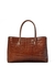 London tote brown soft croc - Aspinal of London