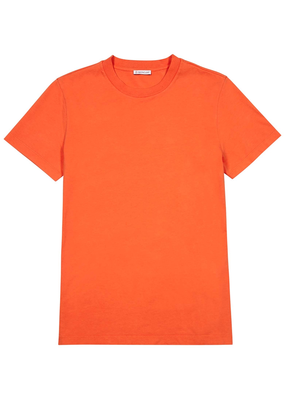 moncler orange t shirt
