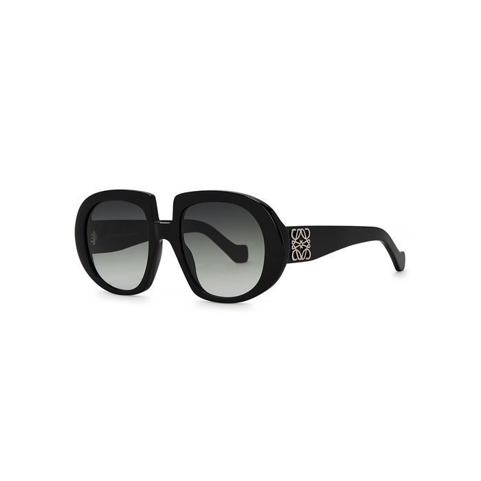 Loewe Black Oversized Sunglasses | ModeSens