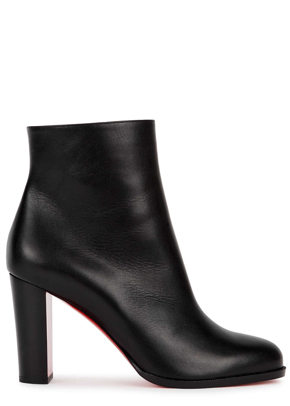 Christian Louboutin Adox 85 black leather ankle boots - Harvey Nichols
