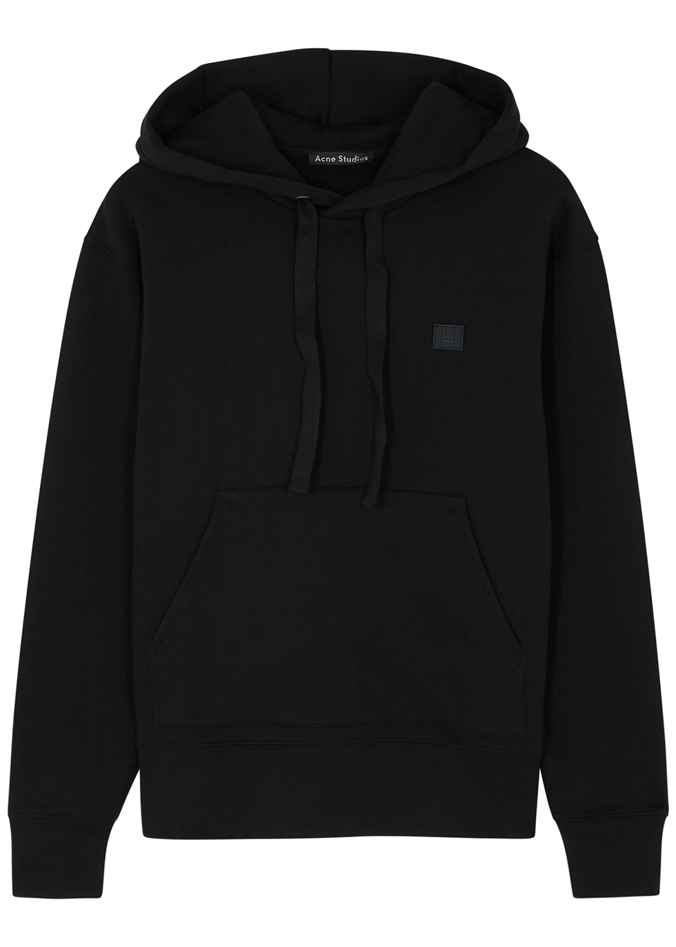 acne black hoodie