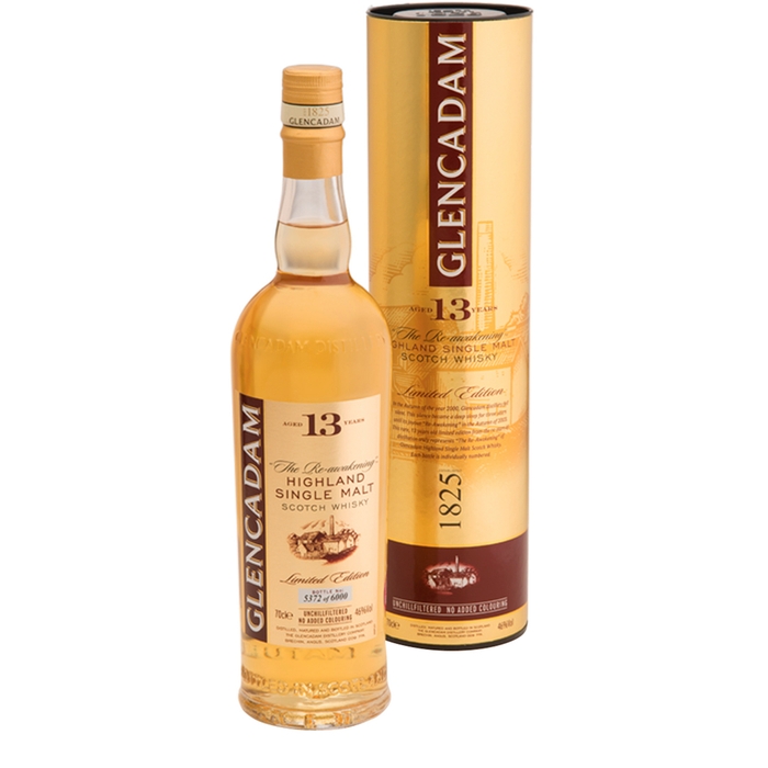 Glencadam The Re-Awakening 13 Year Old Single Malt Scotch Whisky
