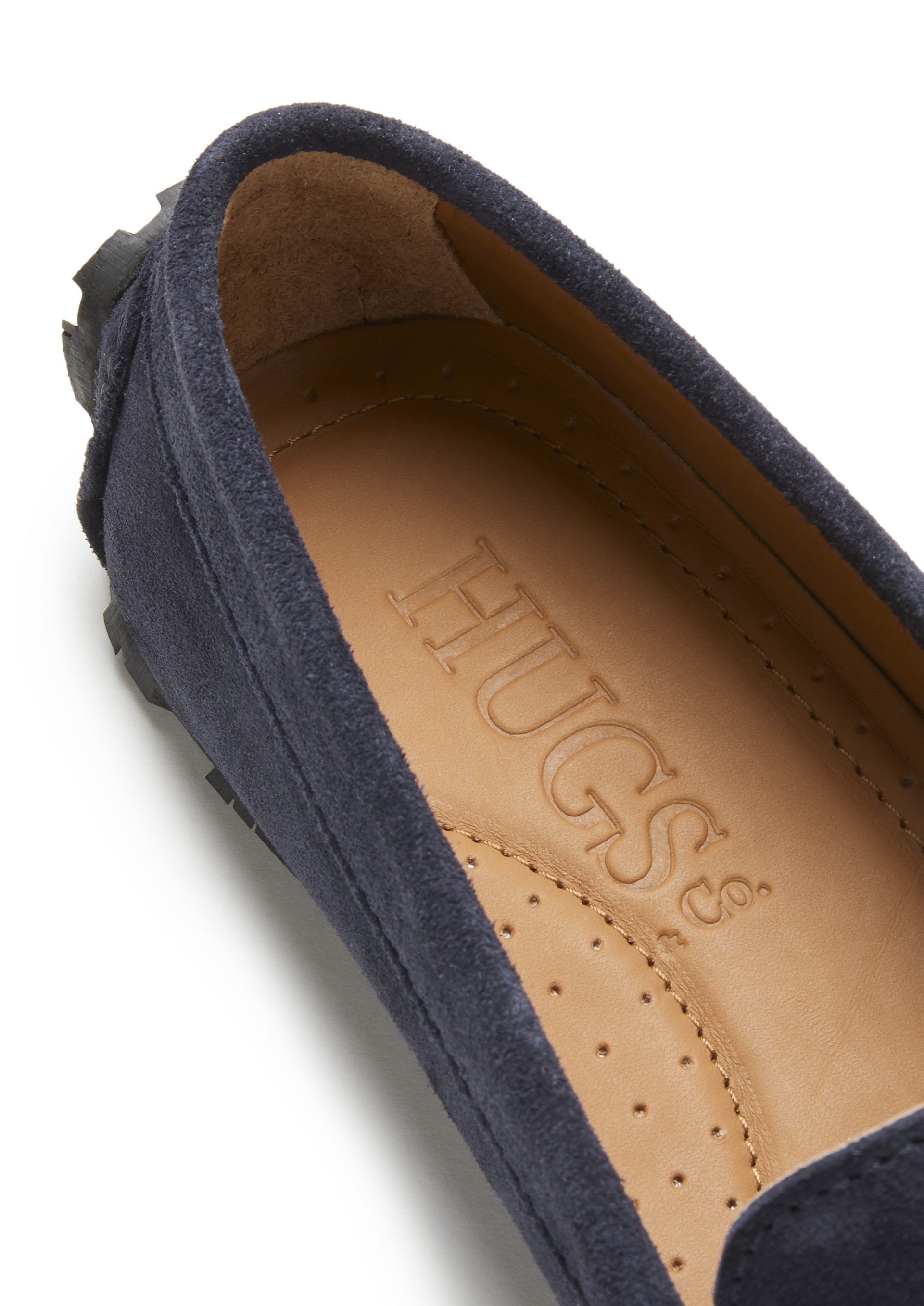 navy blue leather loafers womens
