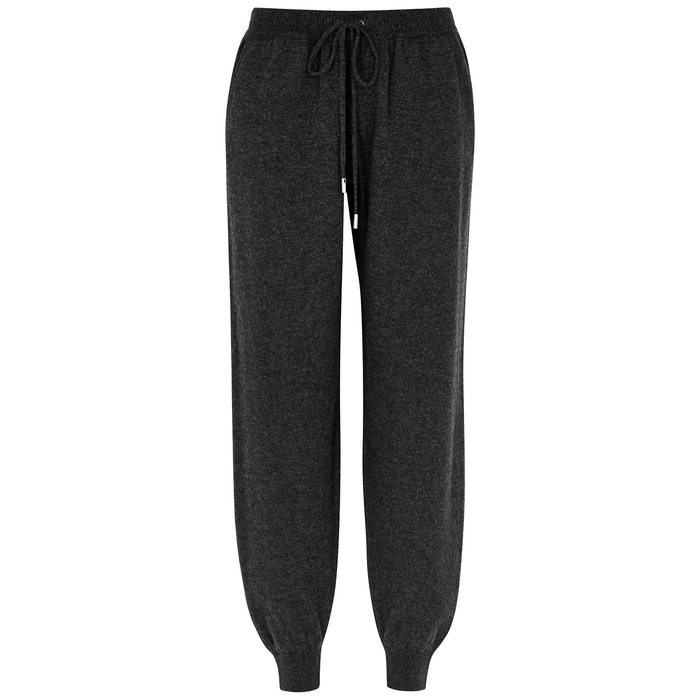 JOHNSTONS OF ELGIN JOHNSTONS OF ELGIN JOSEPHINE CHARCOAL CASHMERE SWEATtrousers,3190273