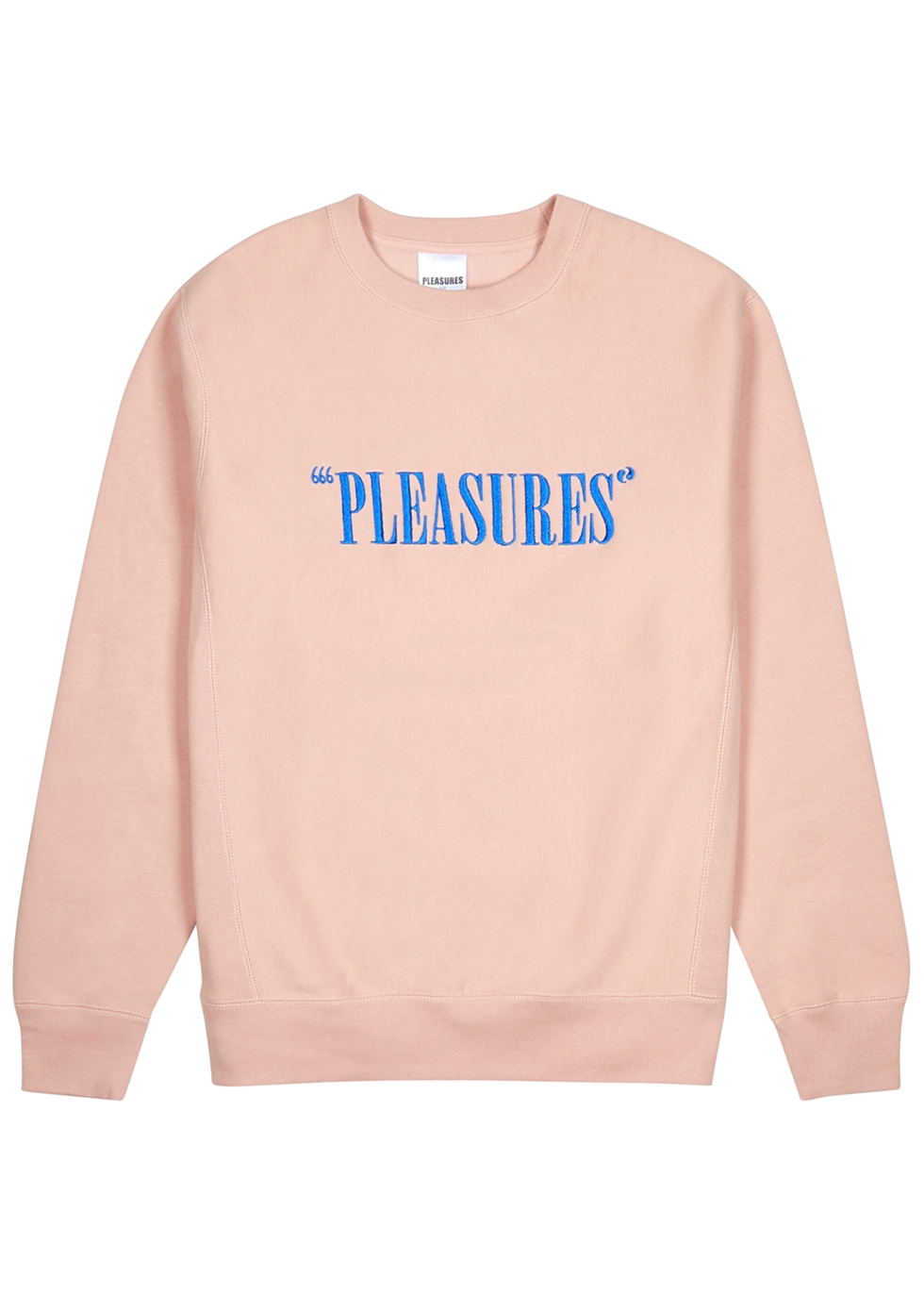 pleasures pink hoodie