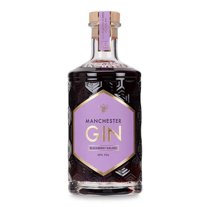 Manchester Gin Blackberry Infused Gin 500ml
