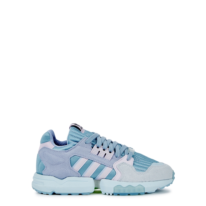 ADIDAS ORIGINALS ZX TORSION TEAL PANELLED trainers,3781159
