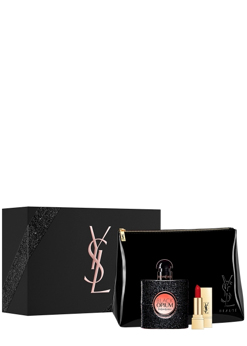 Saint Laurent Black Opium & Rouge Pur Couture Gift Set 50ml