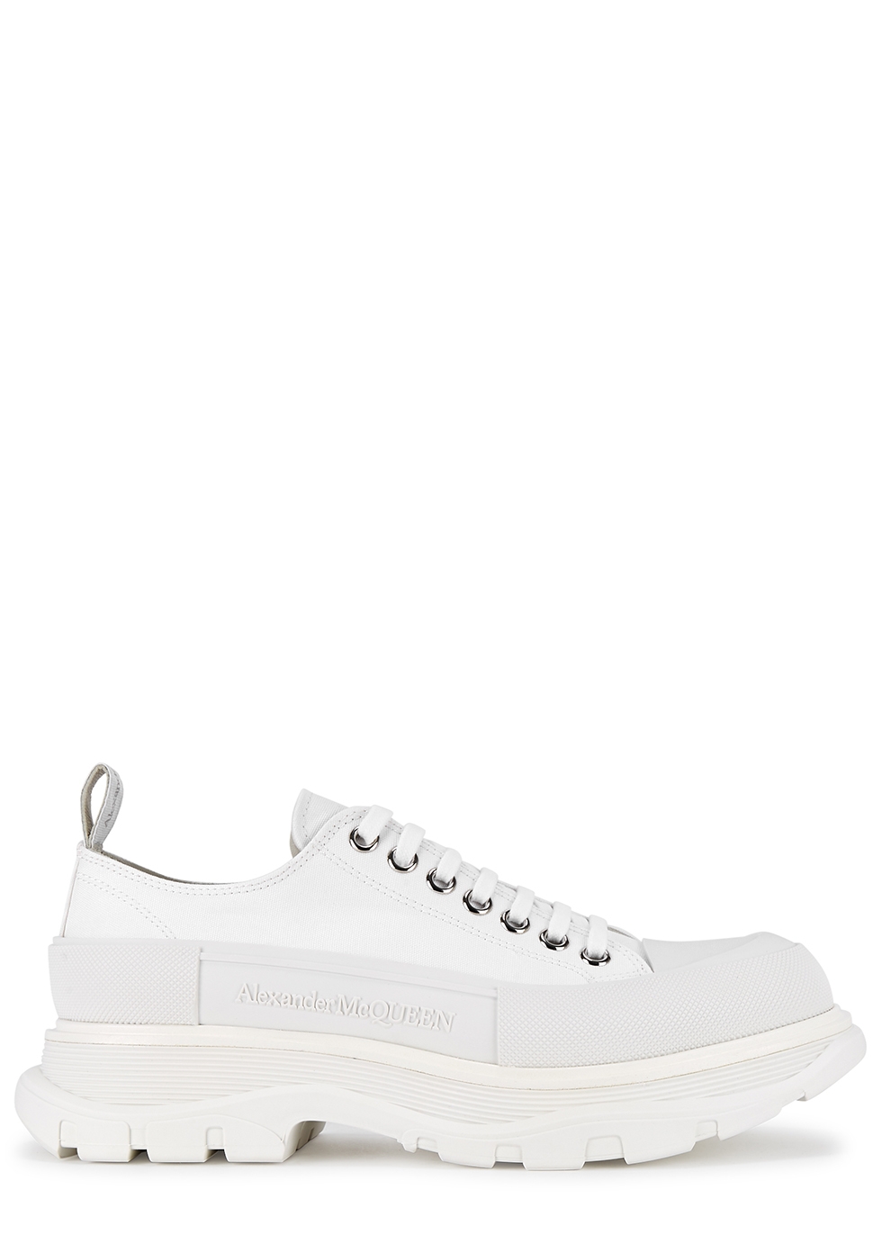 black and white canvas sneakers