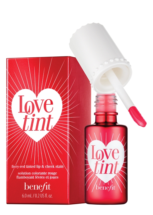 BENEFIT LOVETINT FIERY-RED TINTED LIP & CHEEK STAIN,3303510