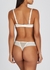Decadence embroidered tulle thong - Wacoal
