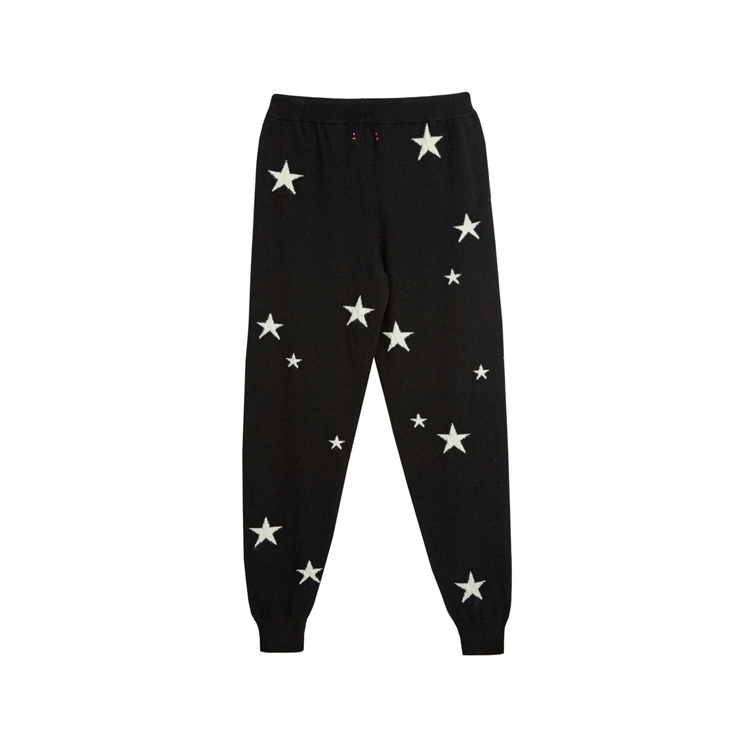 Chinti & Parker Star-intarsia Cashmere Track Pants In Blue | ModeSens