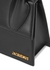 Le Grande Chiquito black leather top handle bag - Jacquemus