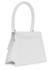 Le Grande Chiquito white leather top handle bag - Jacquemus