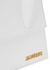 Le Grande Chiquito white leather top handle bag - Jacquemus