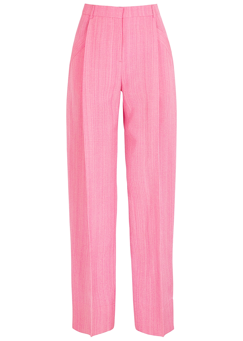 Jacquemus Le Pantalon Loya pink wide-leg trousers - Harvey Nichols
