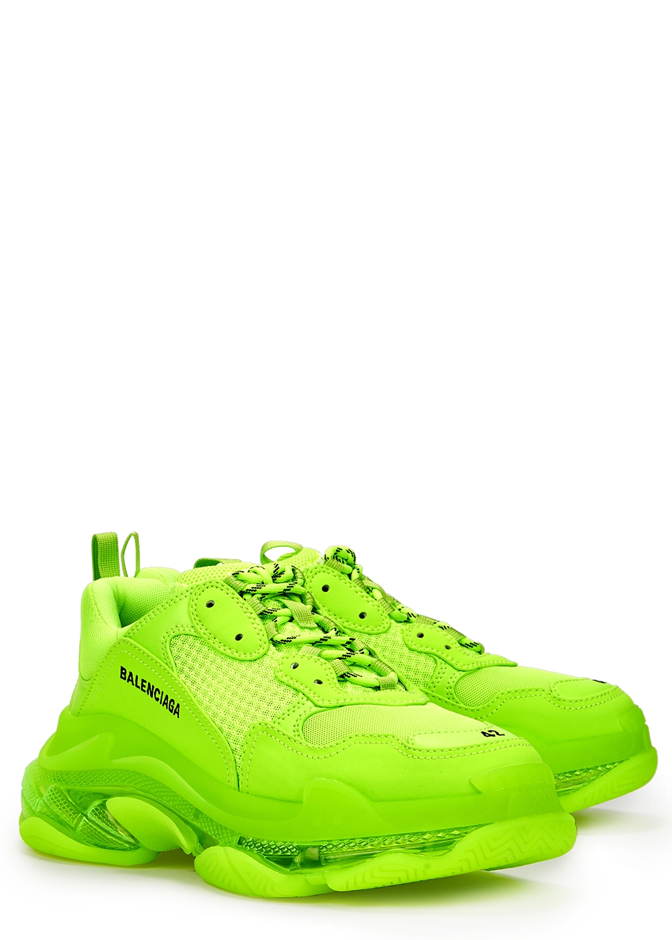balenciaga lime green shoes