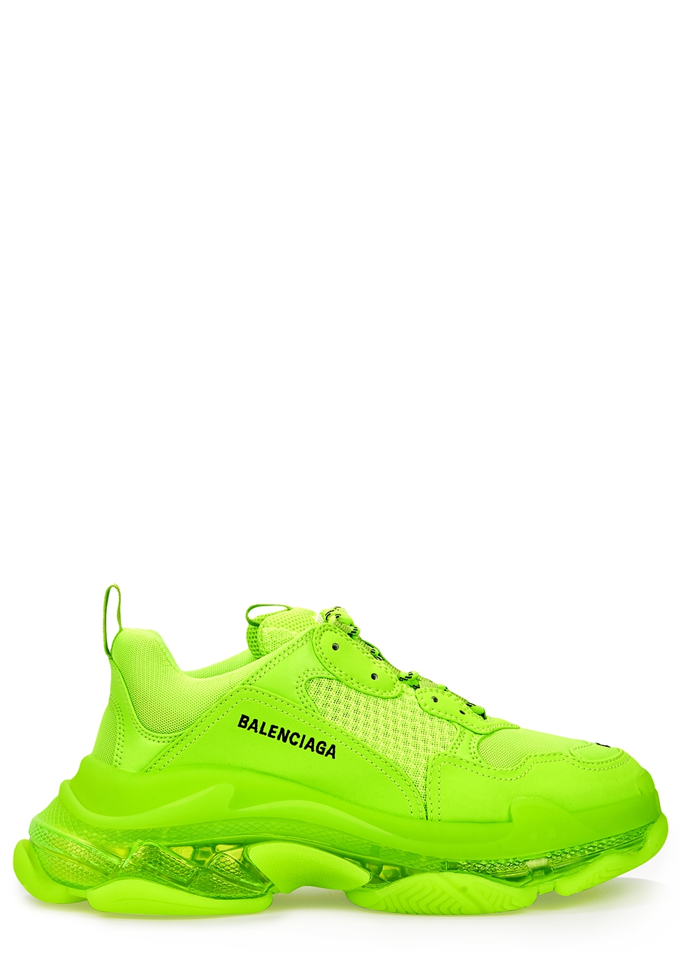 balenciaga sneakers green yellow