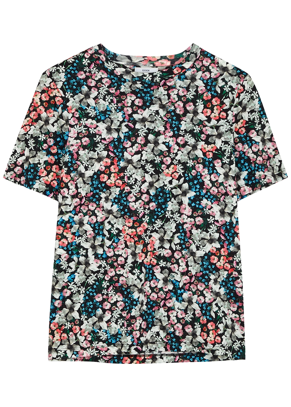 Hettie floral-print cotton T-shirt