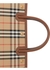 Small vintage check two-handle title bag - Burberry