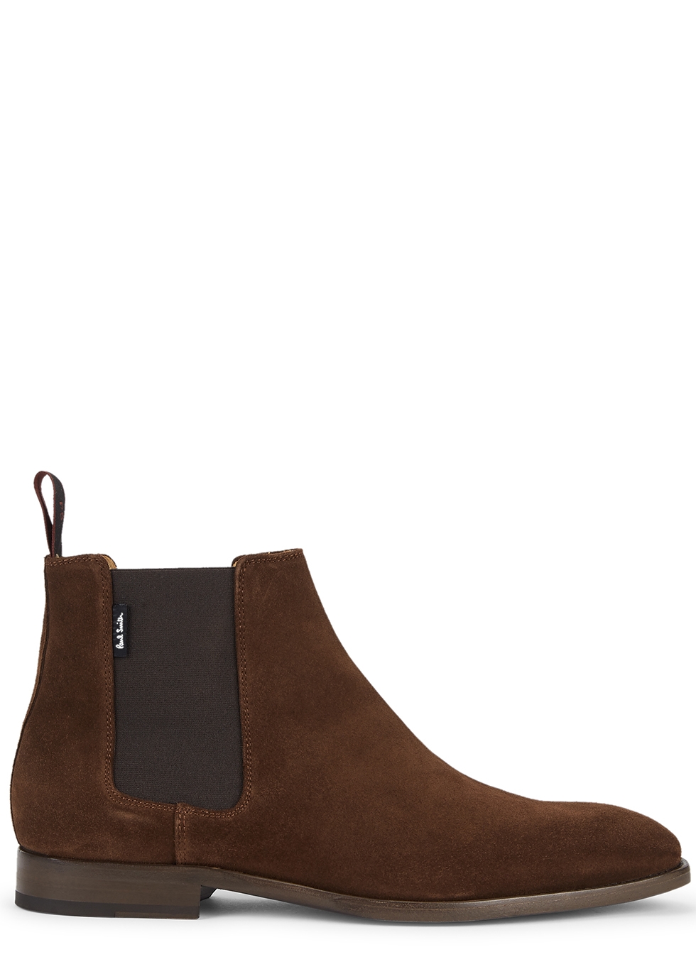 paul smith black suede chelsea boots