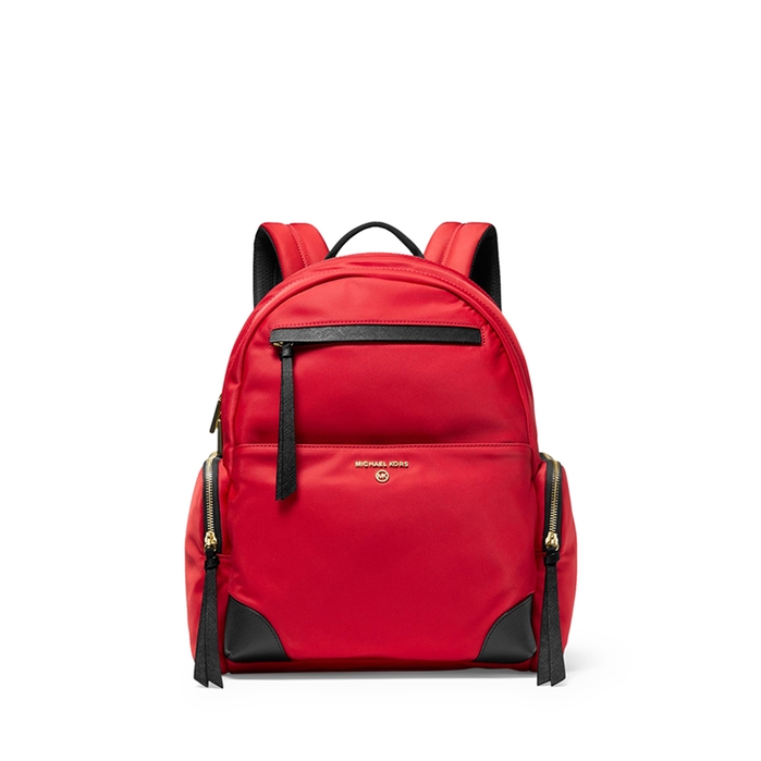 Backpack Michael Kors Red in Plastic - 31404463