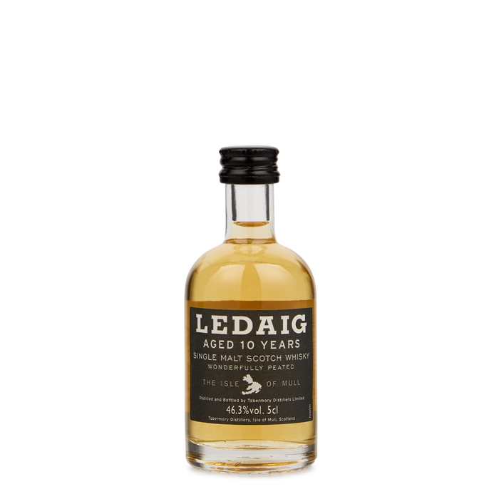 Ledaig 10 Year Old Single Malt Scotch Whisky Miniature 50ml