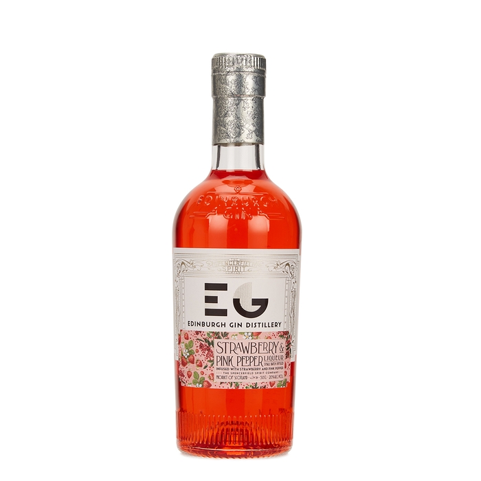 Edinburgh Gin Strawberry & Pink Pepper Gin Liqueur 500ml