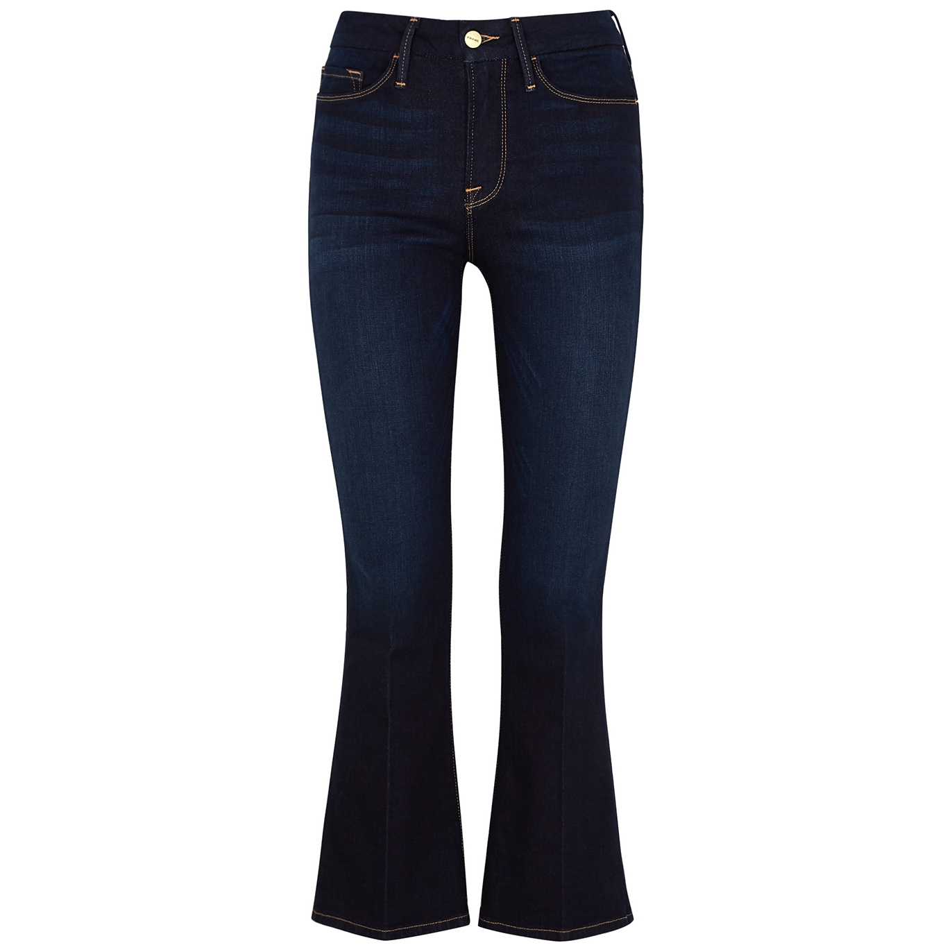 Frame Le Crop Mini Boot Indigo Jeans - Blue - W24