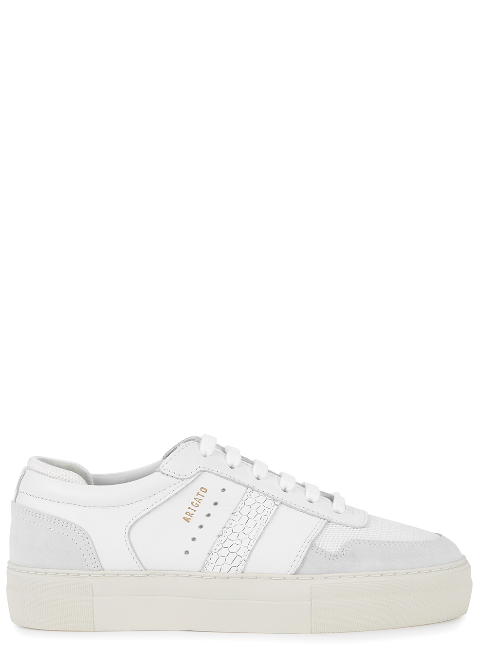 flatform white sneakers