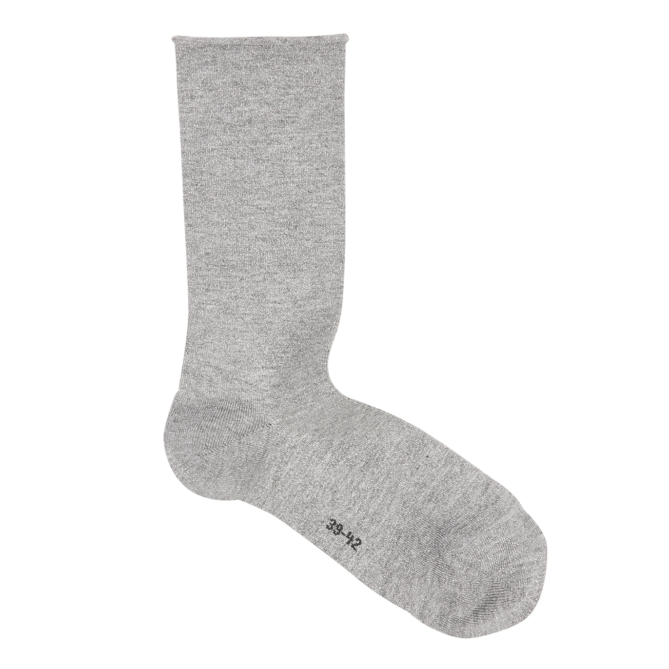Falke Shiny Metallic-weave Socks - Grey - 35/38
