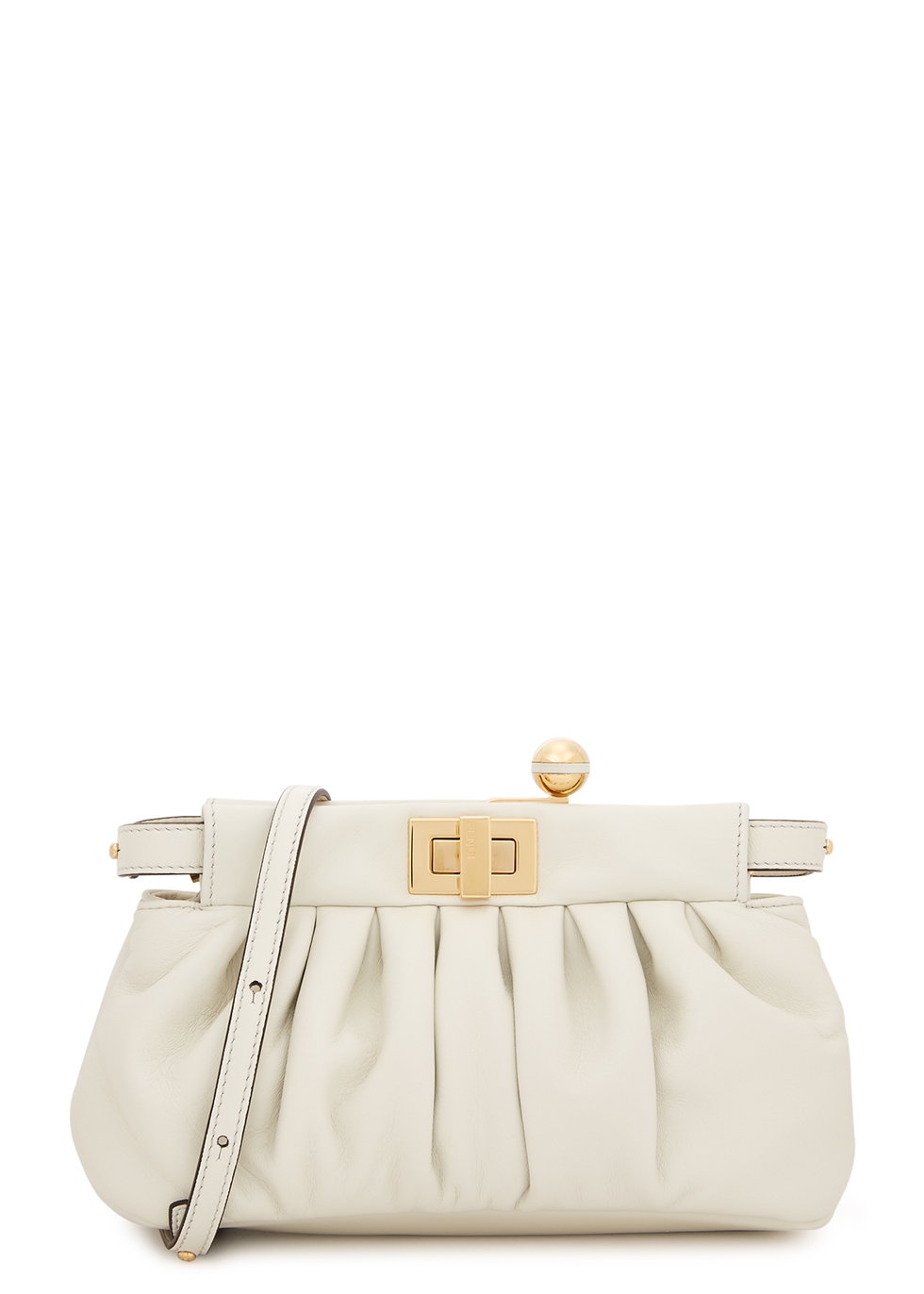 fendi white handbag