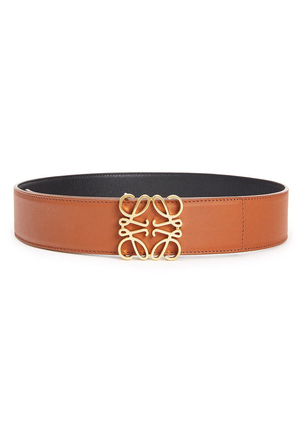 Loewe Anagram reversible leather belt 