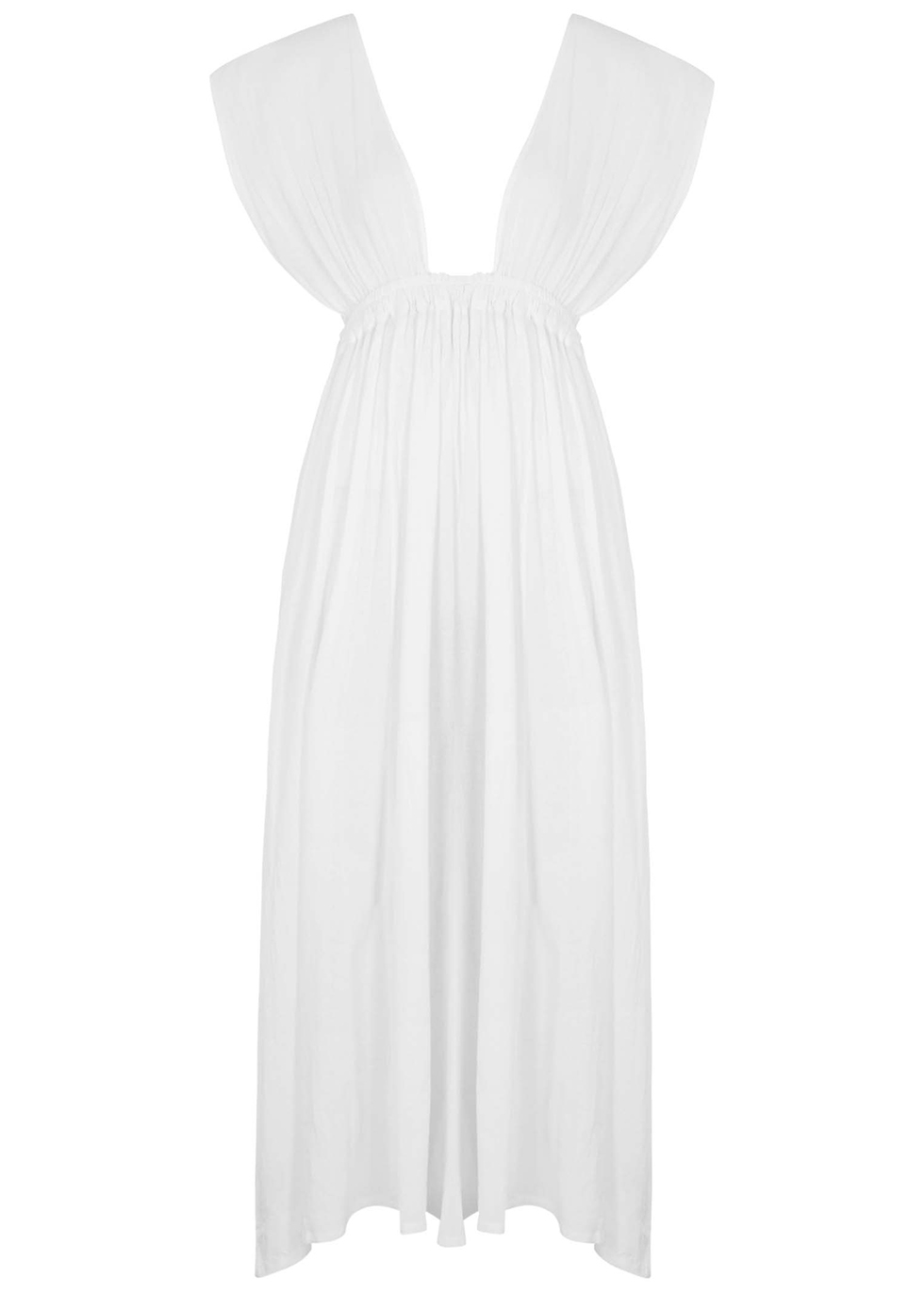Gimaguas Roma white cotton maxi dress - Harvey Nichols