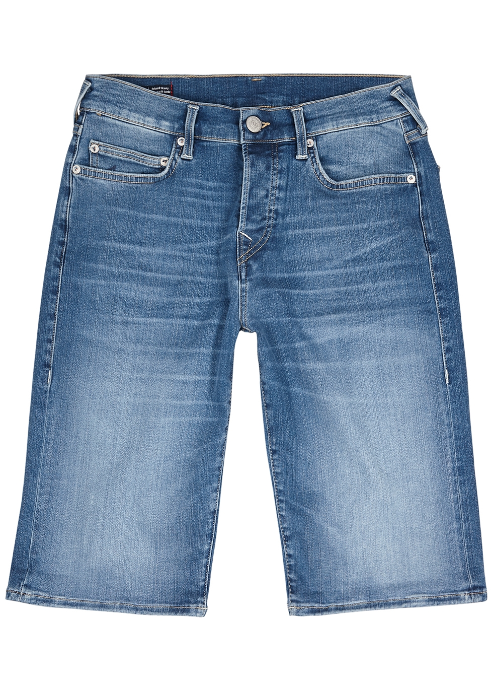 Rocco blue stretch-denim shorts