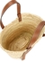 Medium sand raffia basket bag - Loewe