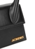 Le Chiquito Moyen black leather top handle bag - Jacquemus