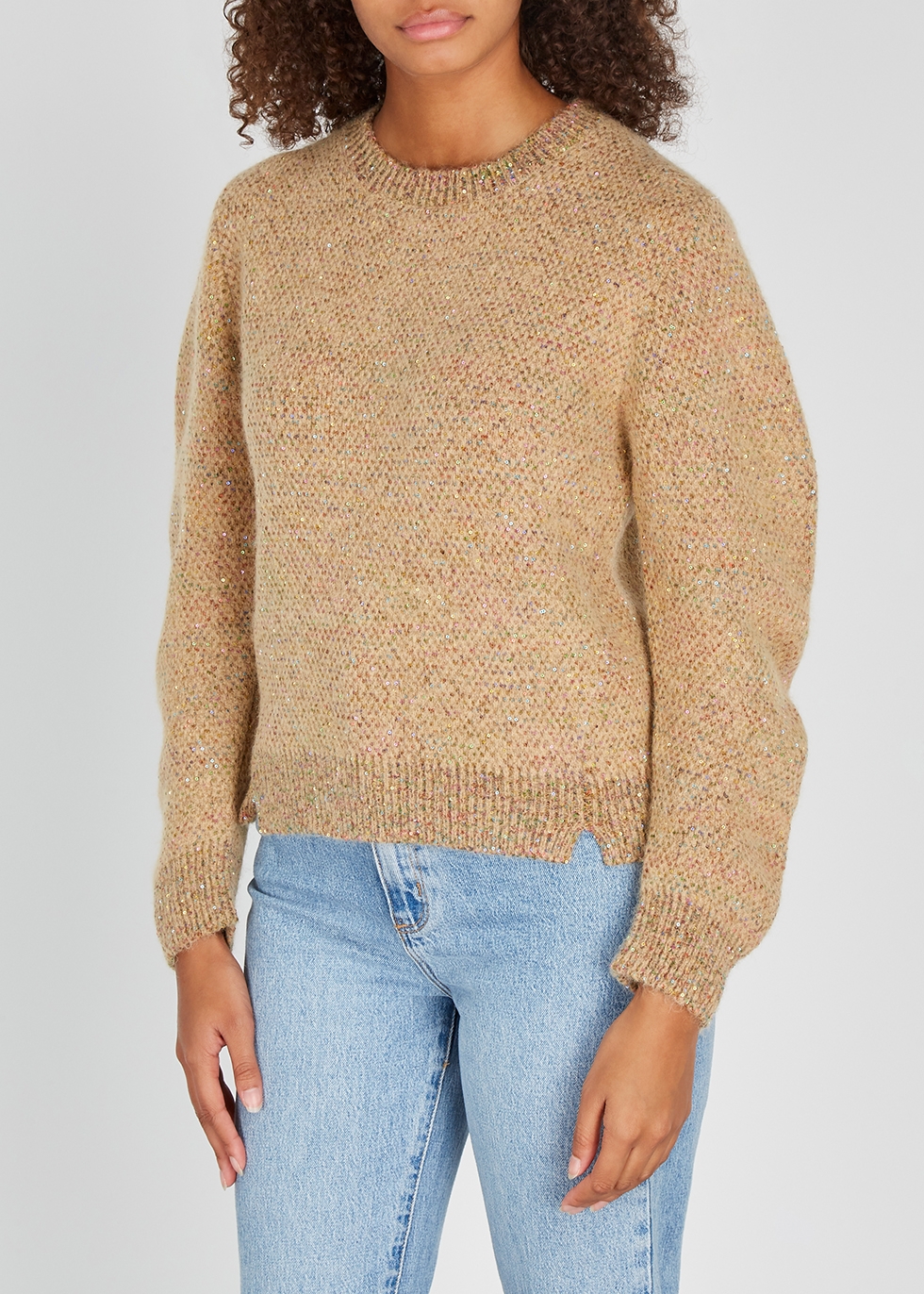 sequin embellished jumper