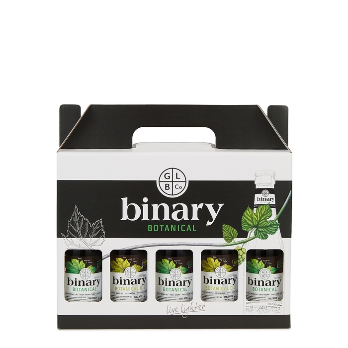 Good Living Brew Co Binary Botanical Mix Pack 5 X 250ml