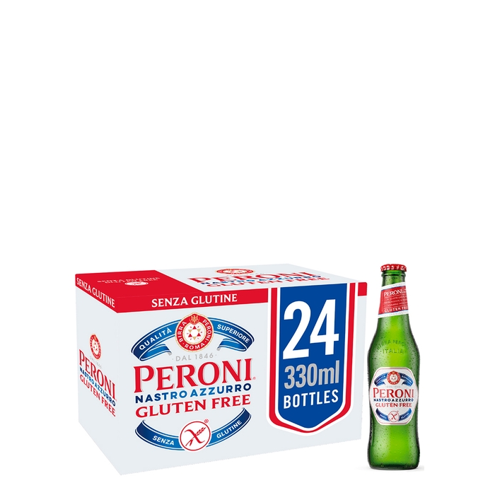 Peroni Nastro Azzurro Peroni Gluten-Free Beer Case 24 X 330ml